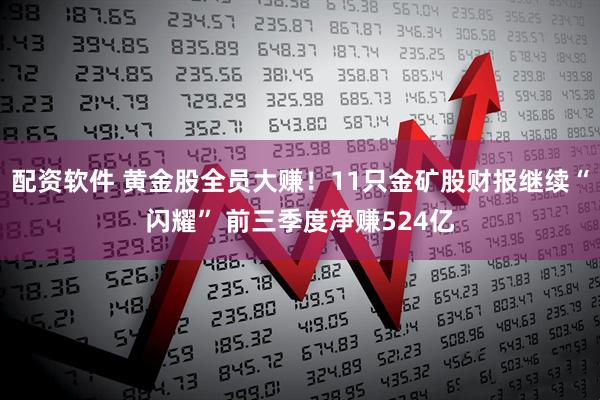 配资软件 黄金股全员大赚！11只金矿股财报继续“闪耀” 前三季度净赚524亿