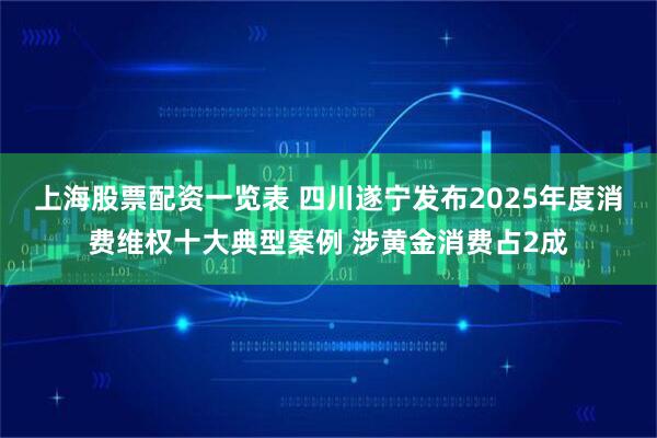 上海股票配资一览表 四川遂宁发布2025年度消费维权十大典型案例 涉黄金消费占2成